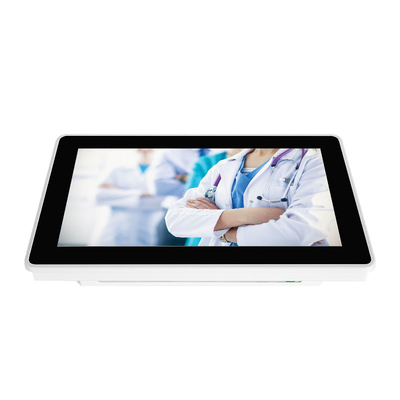 Bon prix PC industriel 400cd/m2 d'écran tactile de l'alliage RS232 pour le centre de service patient en ligne